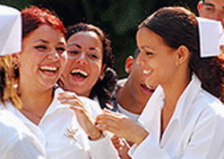 Enfermeras cubanas