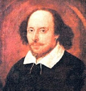 William Shakespeare. Retrato de Chandon